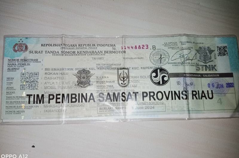 Daihatsu Dijual Ayla X Manual 2019 RIAU