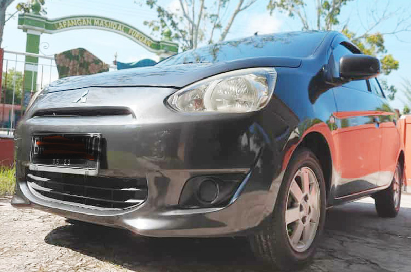 2013 Dijual cepat misubishi mirage glx pemakaian pribadi GLX
