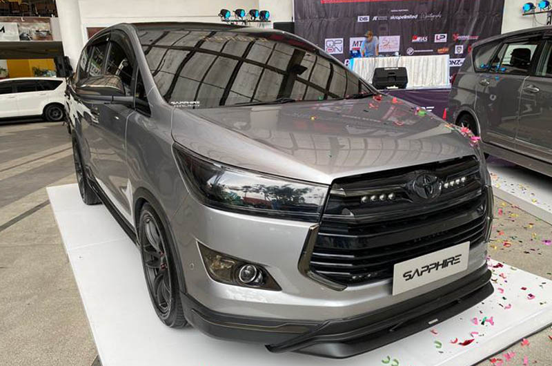 Innova Reborn Tampil Sporty dengan Bodykit Sapphire